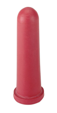 Соска для телят красная для ведер-поилок с крестообразным отверстием, 100мм
