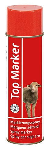 Спрей для маркировки овец TopMarker красный, зеленый, синий