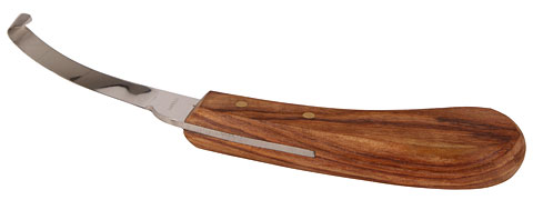 Нож для обработки копыт, правостороннее лезвие