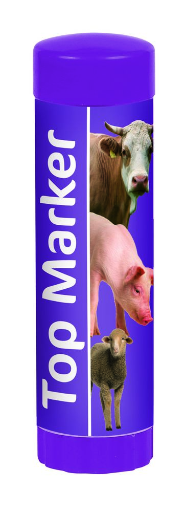 Карандаш для маркировки скота TopMarker, фиолетовый
